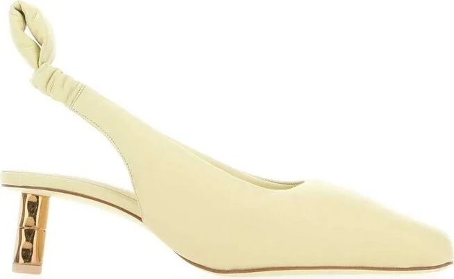 Boyy Puffy Slingback Heeled Pumps
