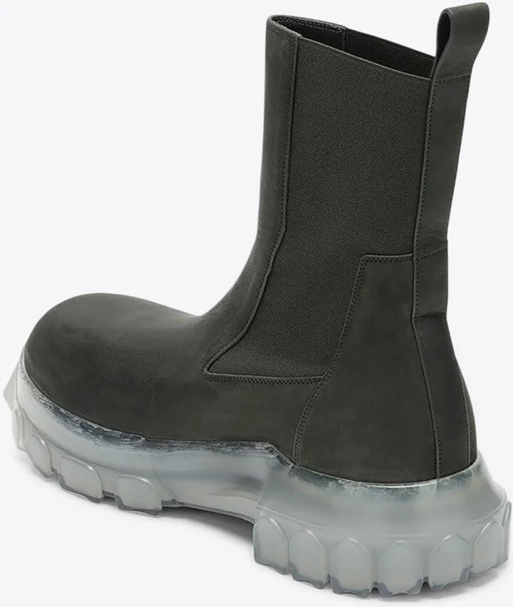 Bozo Tractor Leather Ankle Boots - Image 3