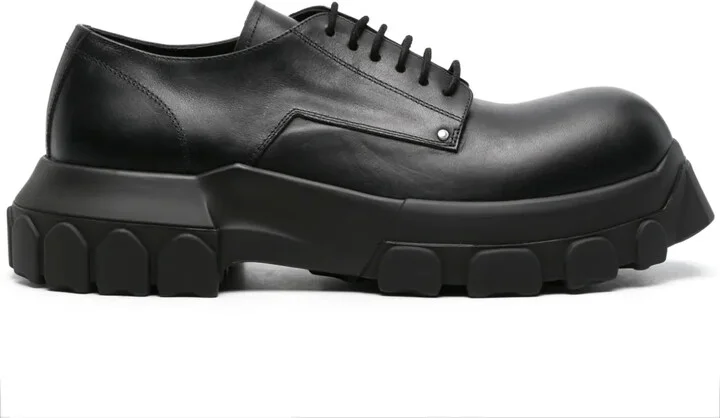 Bozo Tractor leather Derby shoes