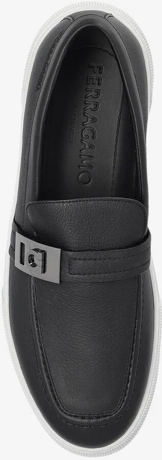 Brad Leather Slip-On Sneakers - Image 3