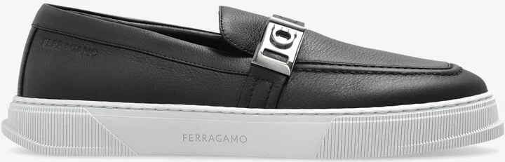 Brad Leather Slip-On Sneakers