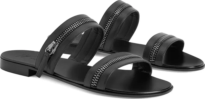 Brad zip-detail sandals - Image 2
