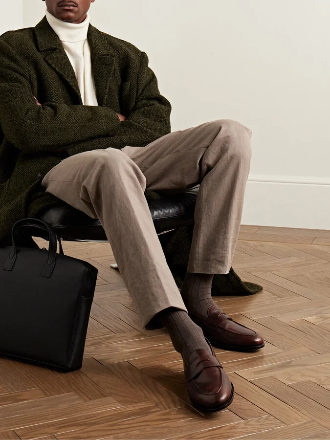 Bradley II Leather Penny Loafers - Image 2