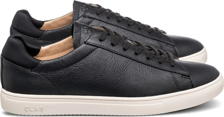 Black Tumbled Leather
