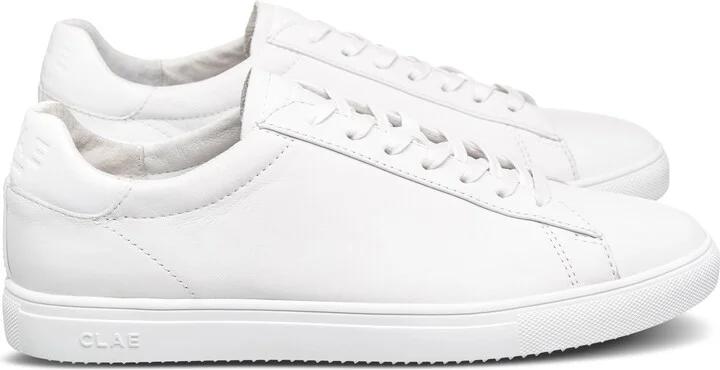 Triple White Leather