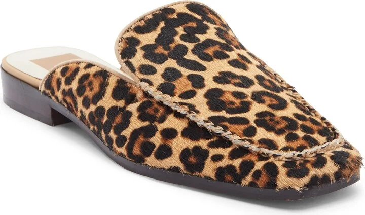 Dark Leopard Calf Hair