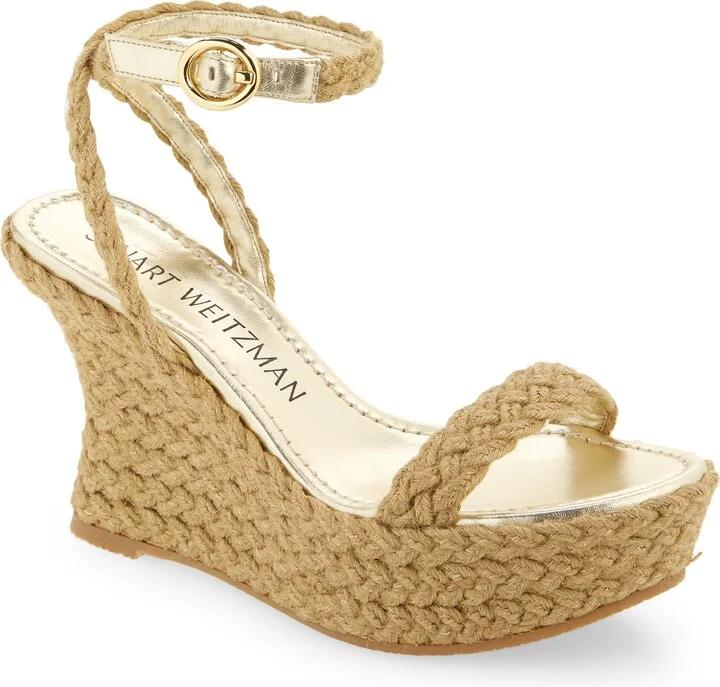 Braida Strap Espadrille Wedge Sandal