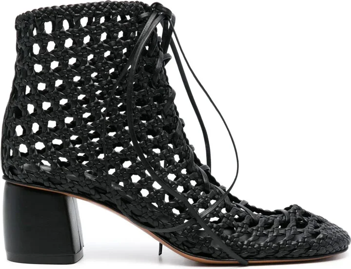 Braided Ankle Boots