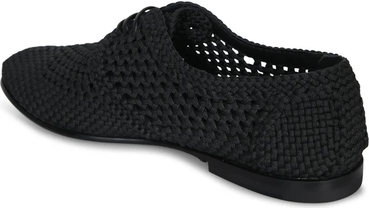 Braided Black Derby Shoes - Image 3