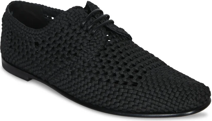 Braided Black Derby Shoes - Image 2