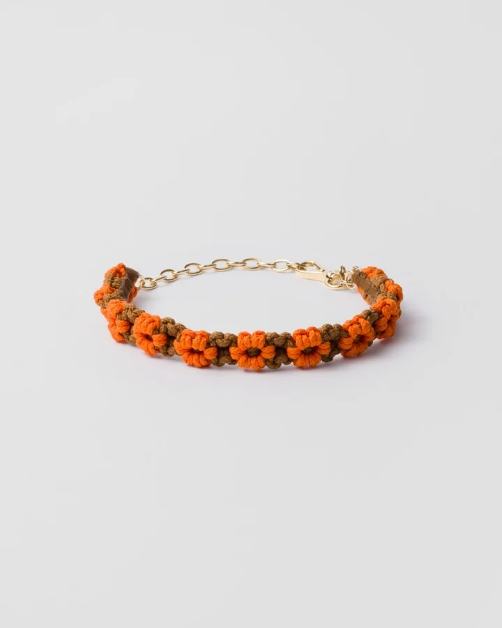 Braided cord choker