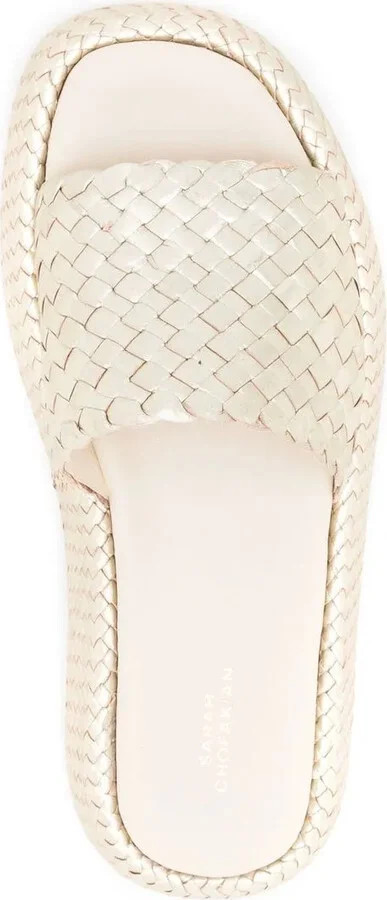 Braided-Detail Flatform Sandals - Image 4