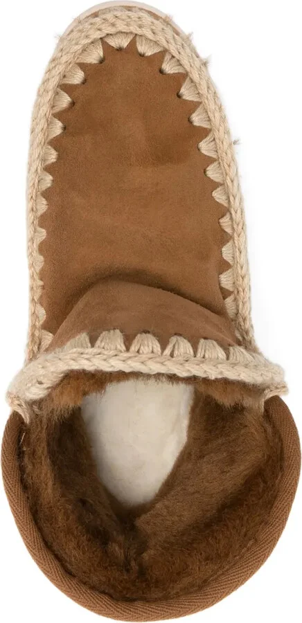 Braided-Detail Suede Boots - Image 4