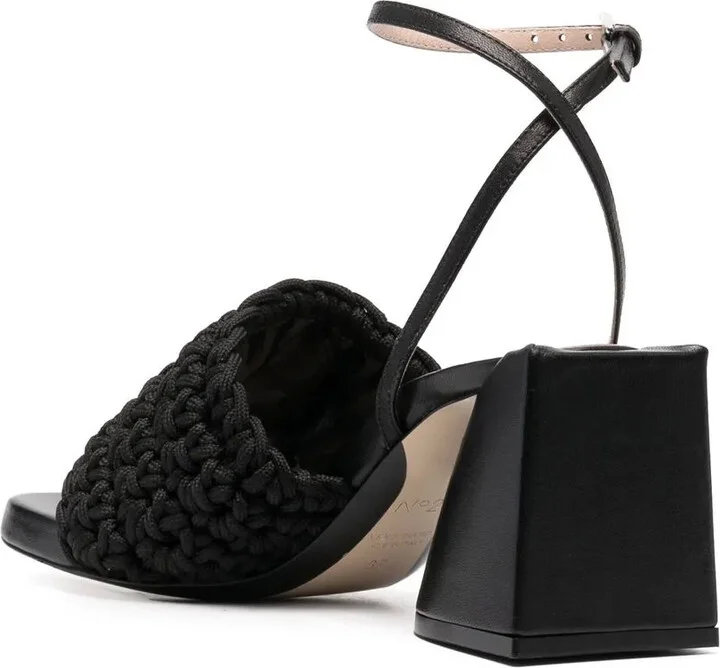 Braided High-Heel Sandals - Image 3