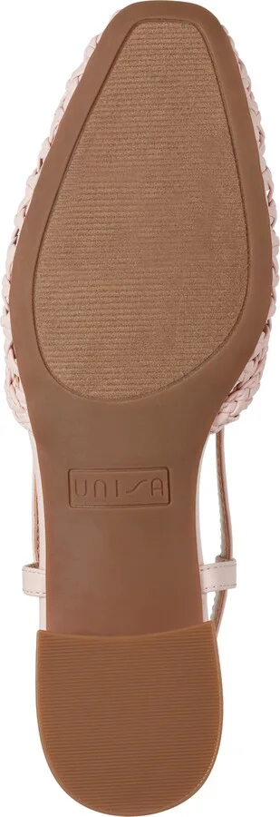Braided Kitten Heel Slingback Ballet Flat - Image 5