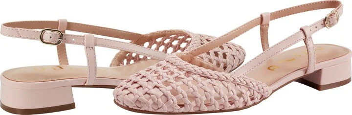 Braided Kitten Heel Slingback Ballet Flat - Image 7