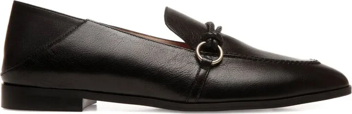 Braided Leather Loafers