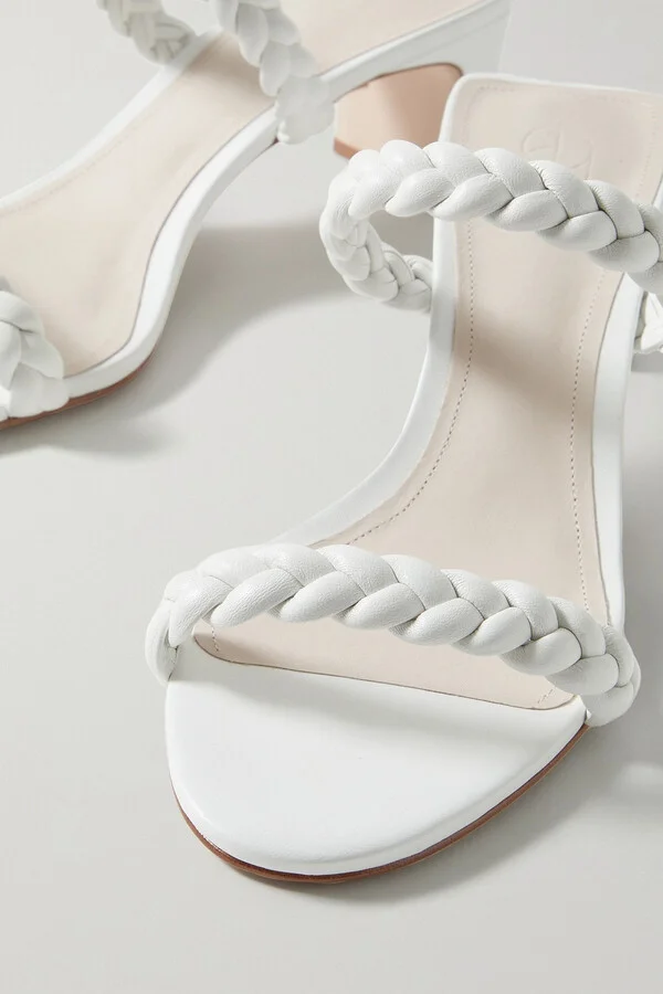 Braided leather mules - Image 4