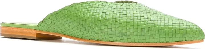 Braided Leather Mules - Image 2