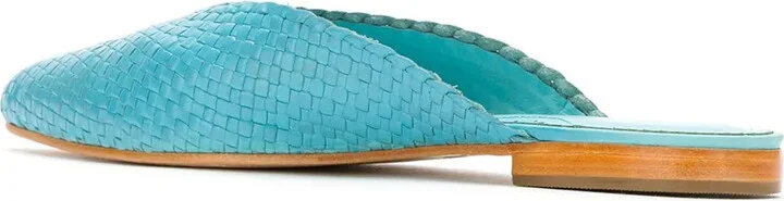 Braided Leather Mules - Image 3