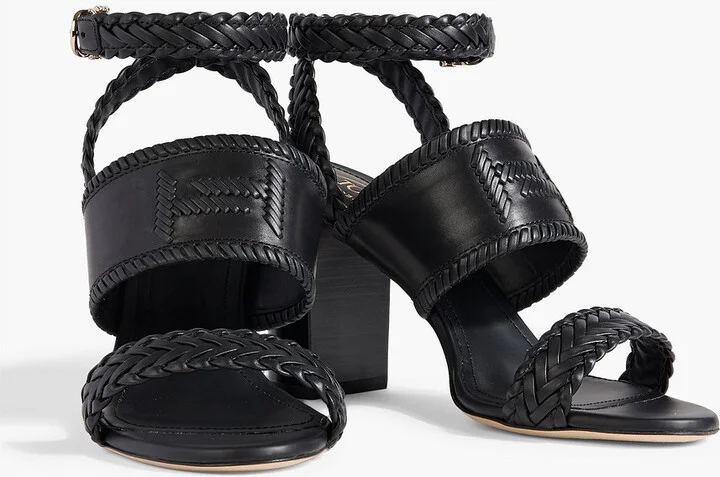 Braided leather sandals - Image 2