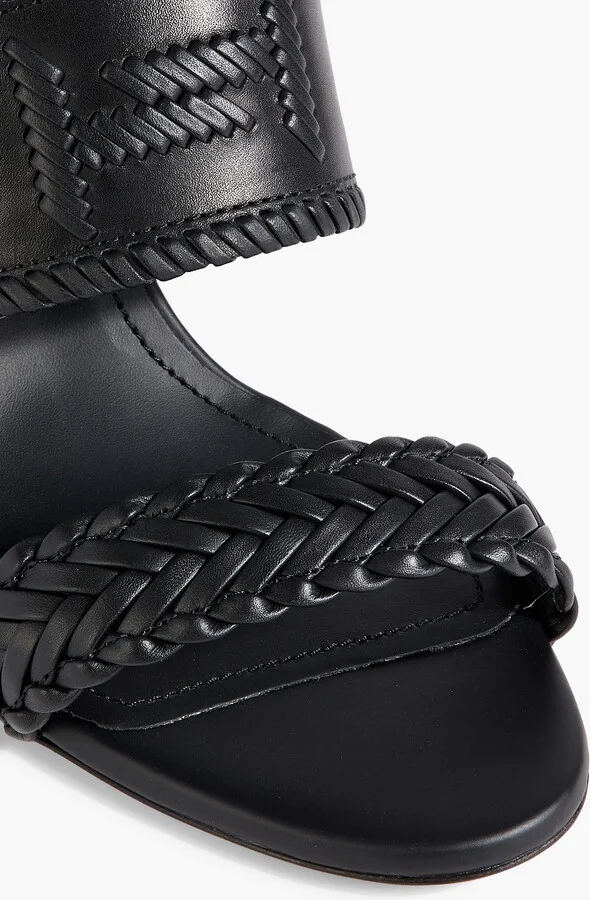 Braided leather sandals - Image 4