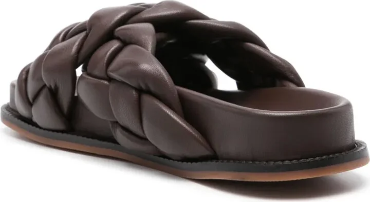 Braided Leather Slides - Image 3