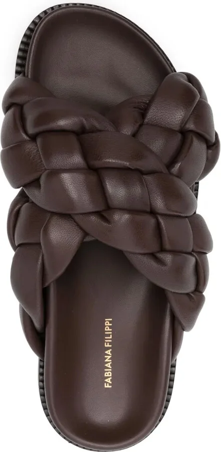 Braided Leather Slides - Image 4