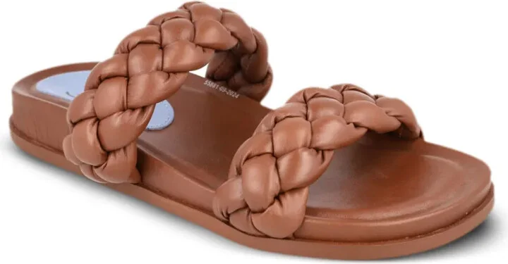 Braided Leather Slides - Image 2