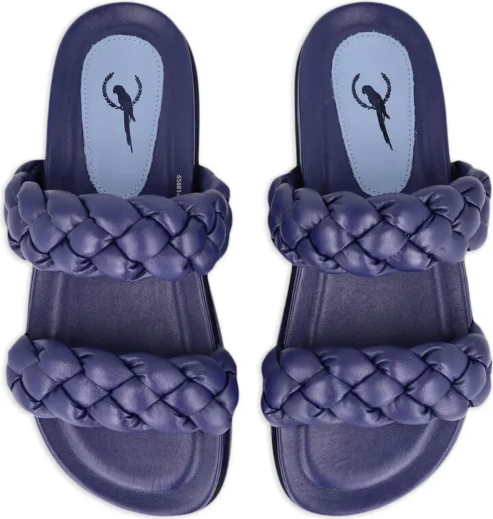 Braided Leather Slides - Image 4