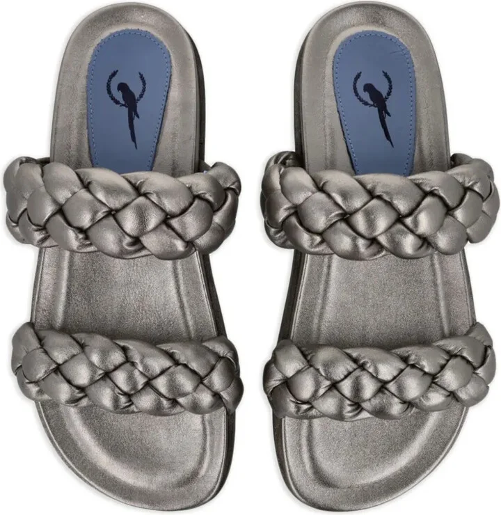 Braided Leather Slides - Image 4