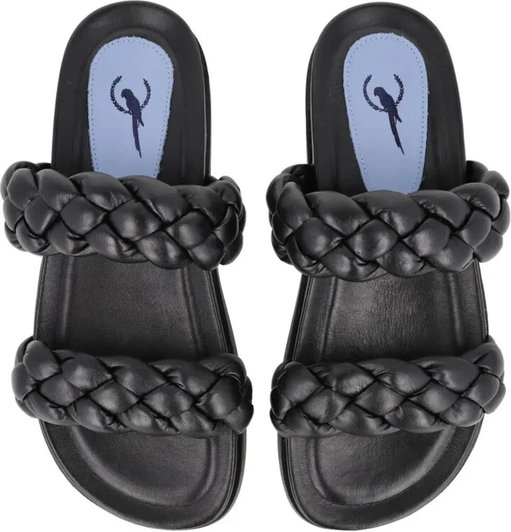 Braided Leather Slides - Image 4