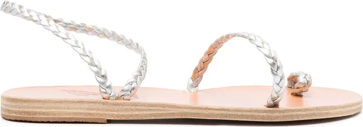 Braided Open-Toe Sandals