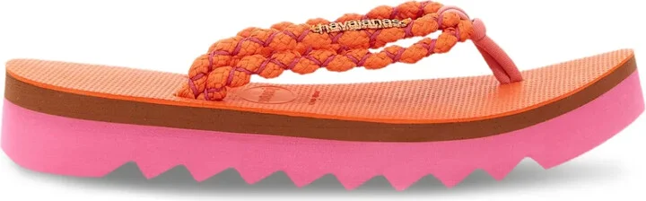 Braided Platform Flip-Flops