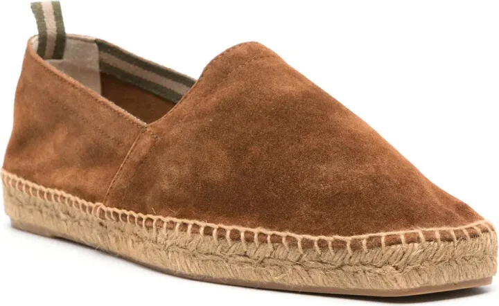 Braided-Raffia Suede Espadrilles - Image 2