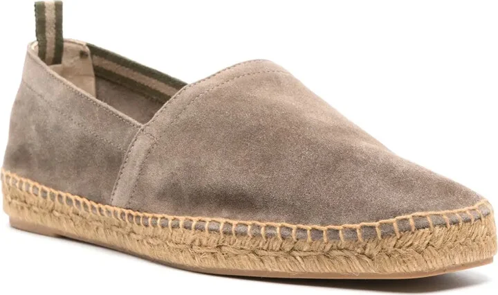 Braided-Raffia Suede Espadrilles - Image 2