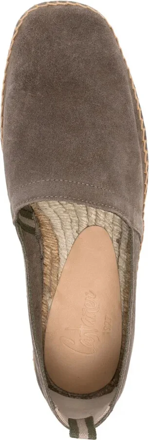 Braided-Raffia Suede Espadrilles - Image 4