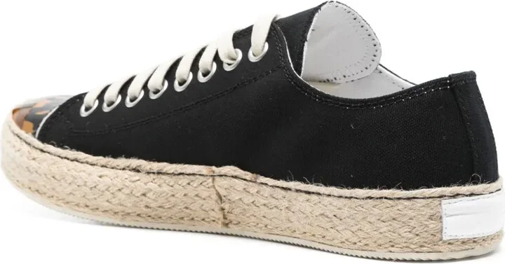 Braided-Sole Canvas Sneakers - Image 3