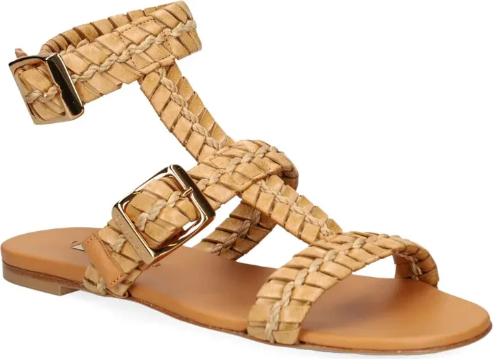 Braided-Strap Flat Sandals - Image 2