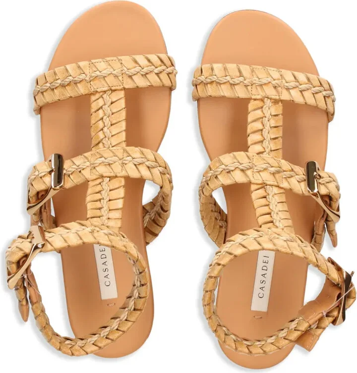 Braided-Strap Flat Sandals - Image 4