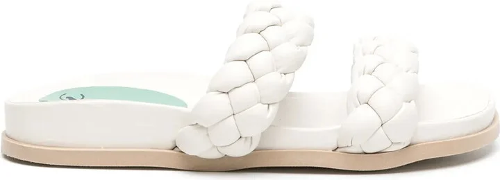 Braided Strap Flat Sandals