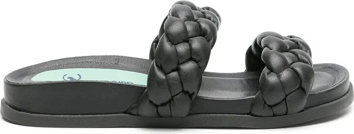 Braided Strap Flat Sandals