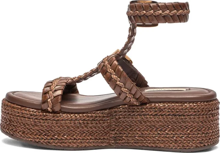 Braided-Strap Heeled Sandals - Image 4