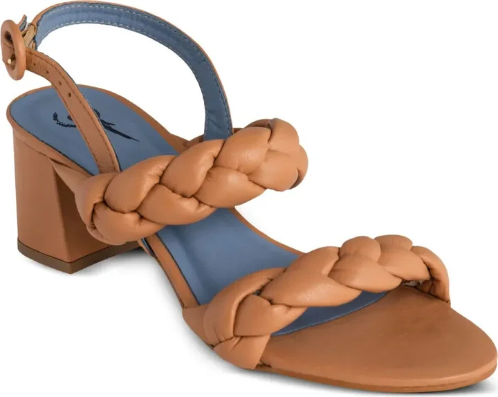 Braided-Strap Leather Sandals - Image 2