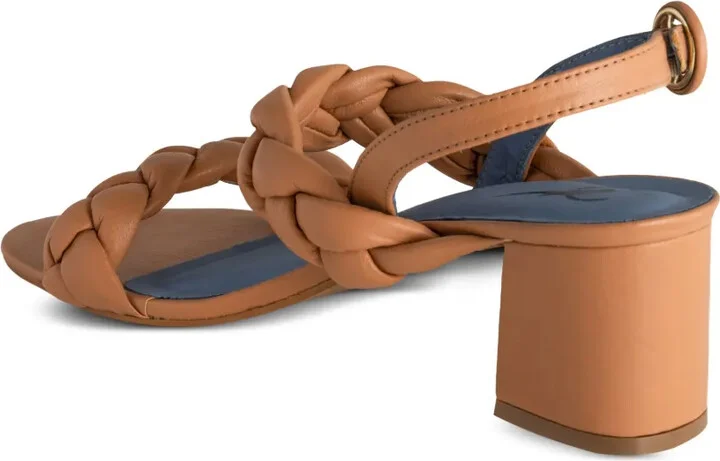 Braided-Strap Leather Sandals - Image 3