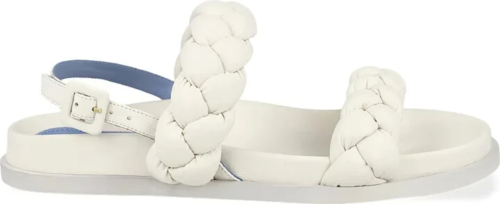 Braided-Strap Sandals