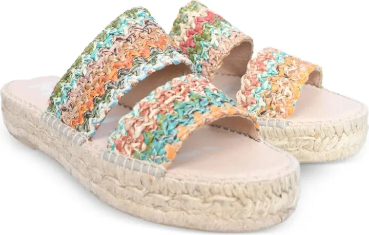 Braided-Strap Slide Sandals - Image 2