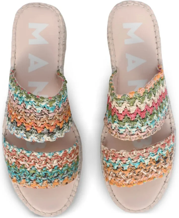 Braided-Strap Slide Sandals - Image 4