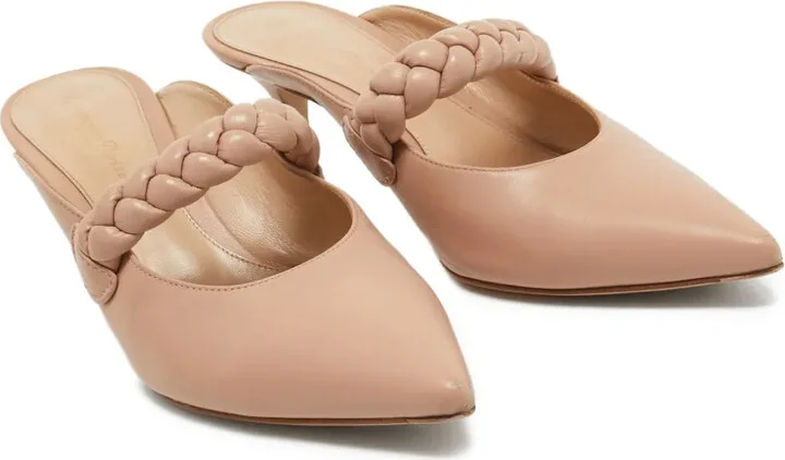 Braided Strap Slingback Heels - Image 3