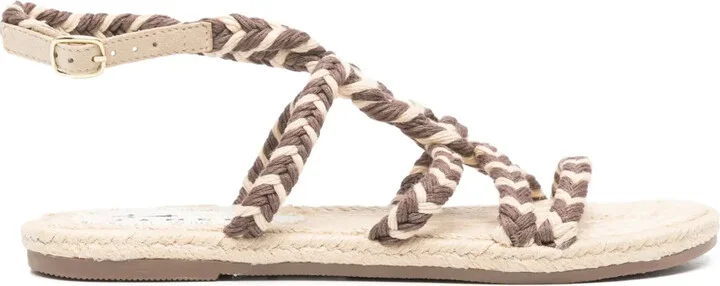 Braided-Straps Espadrilles